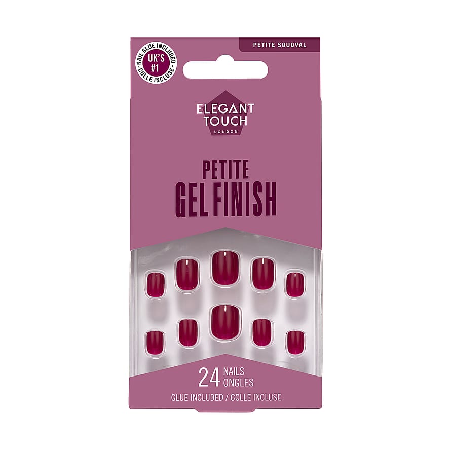 Elegant Touch Petite Nails Cherry Wine