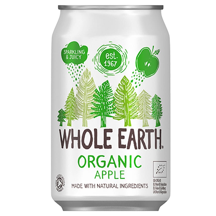Whole Earth Æble Sodavand Ø 330 ml