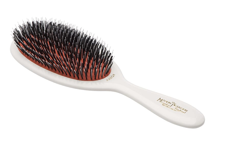 Mason Pearson BN2 - Junior Bristle and Nylon Ivory