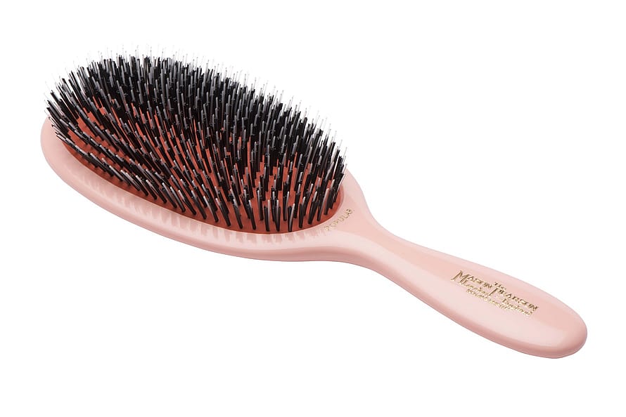 Mason Pearson BN1 - Popular Bristle and Nylon Pink