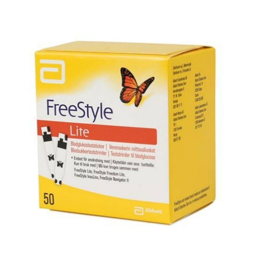 FreeStyle Lite Teststrimler ZipWik 50 stk