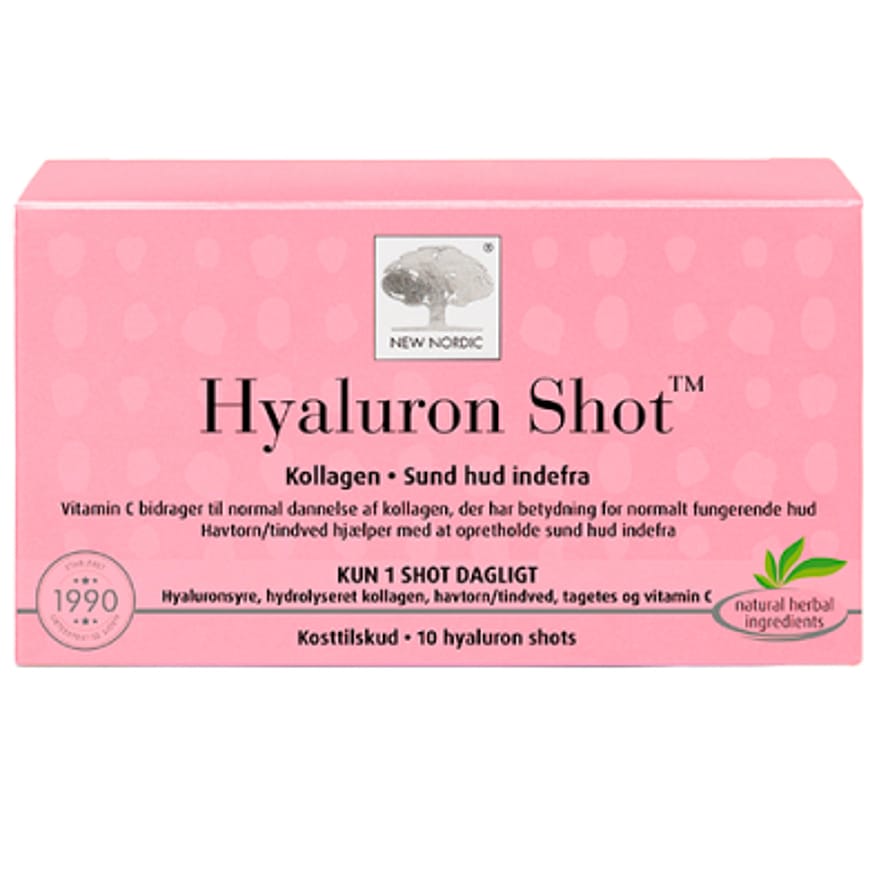 New Nordic Hyaluronshot 10 stk á 15 ml