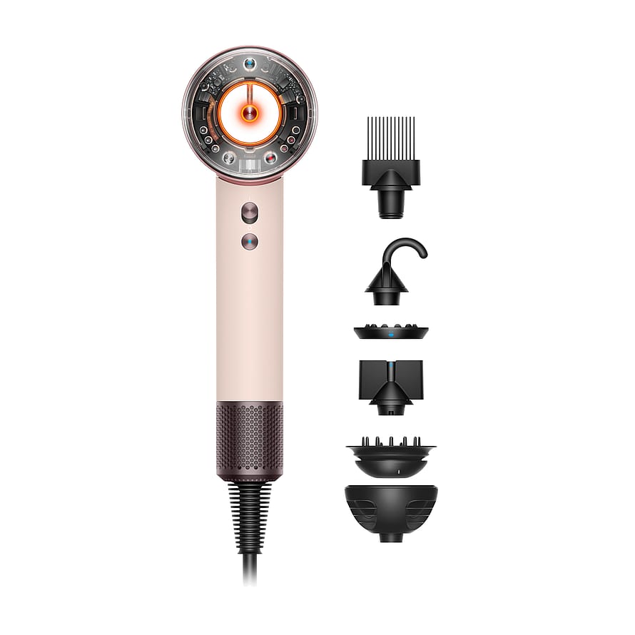 Dyson Supersonic Nural Hairdryer Curly + Coily Ceramic Pink/Rose Gold