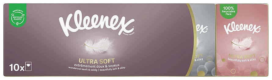 Kleenex Ultrasoft Lomme Mini 10 stk á 7 servietter