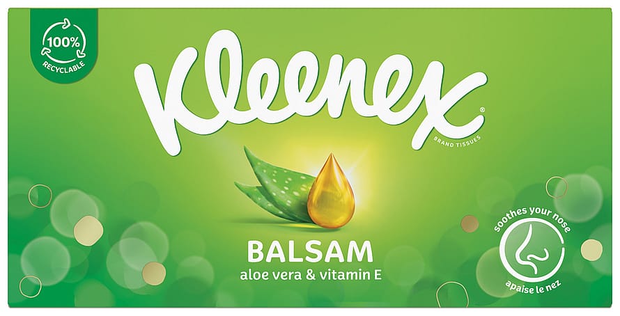 Kleenex Balsam Box 64 stk