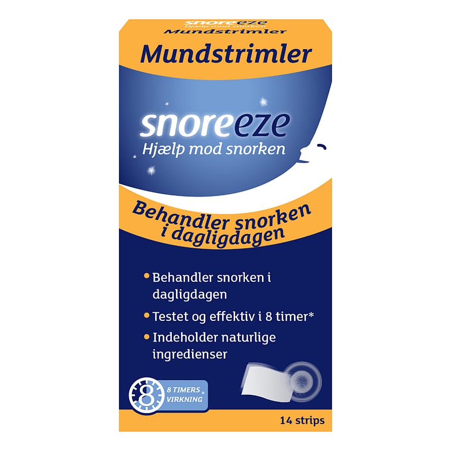 Snoreeze Mundstrimler 14 stk