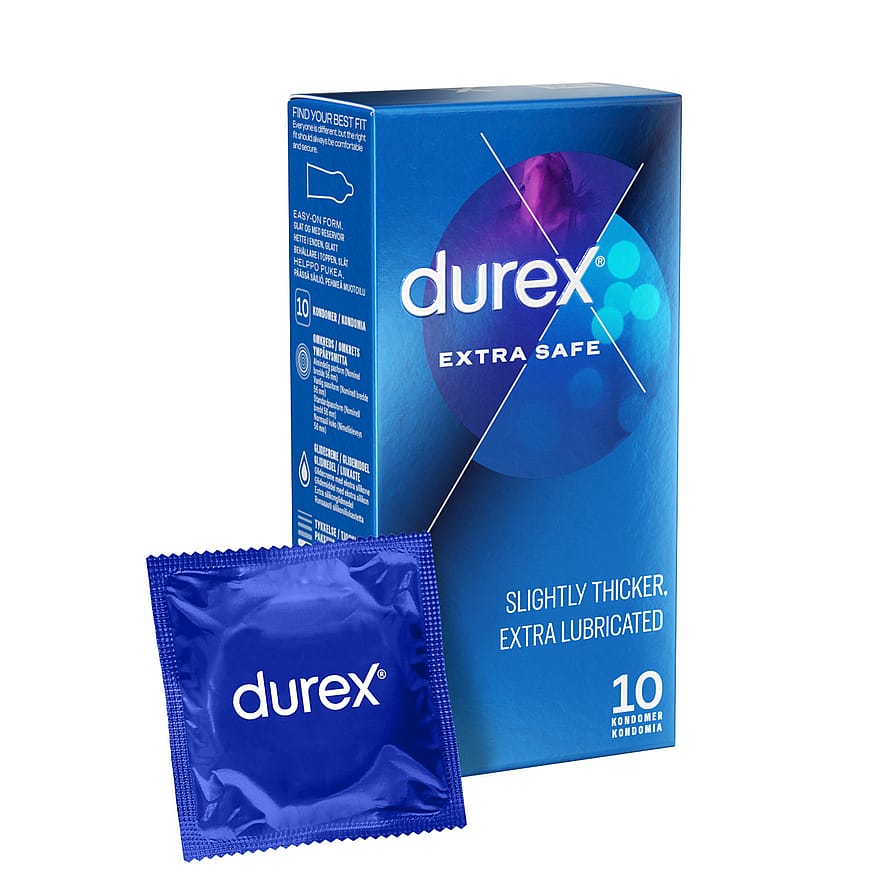 Durex Kondomer Extra Safe 10 stk.
