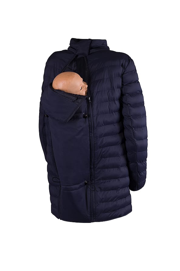 Wombat Kowari Graviditets og Bærejakke Blue XS