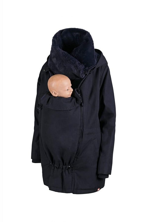 Wombat Wallaby Graviditets- og bærejakke Navy S