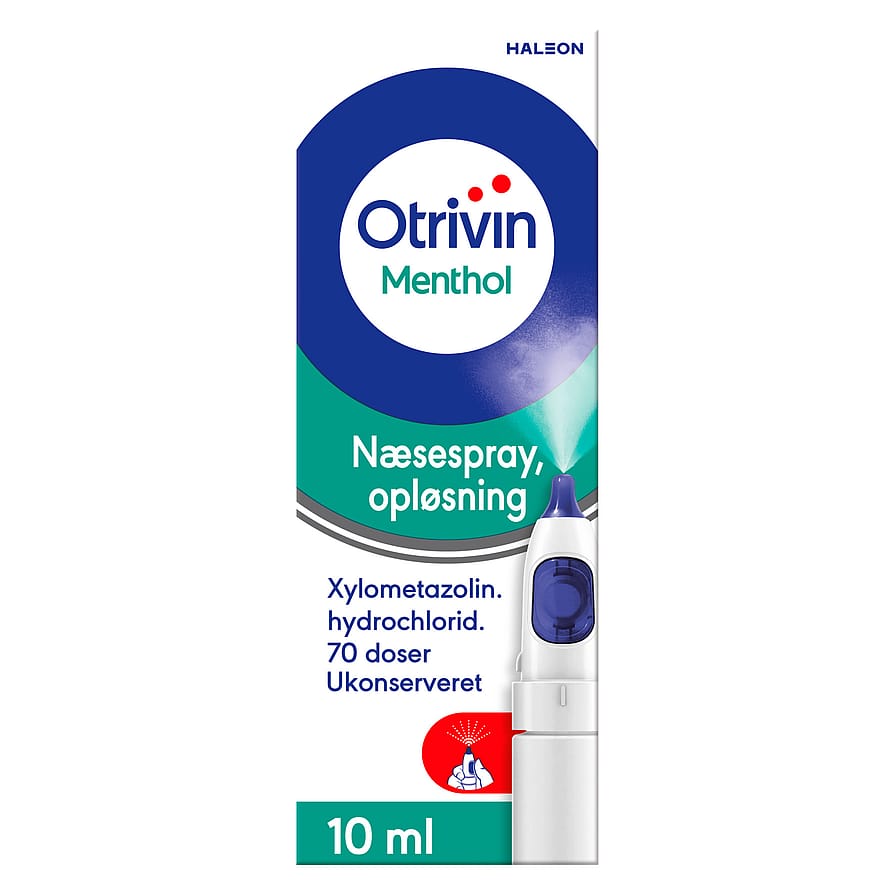 Otrivin Næsespray Menthol 1 mg/ml 10 ml