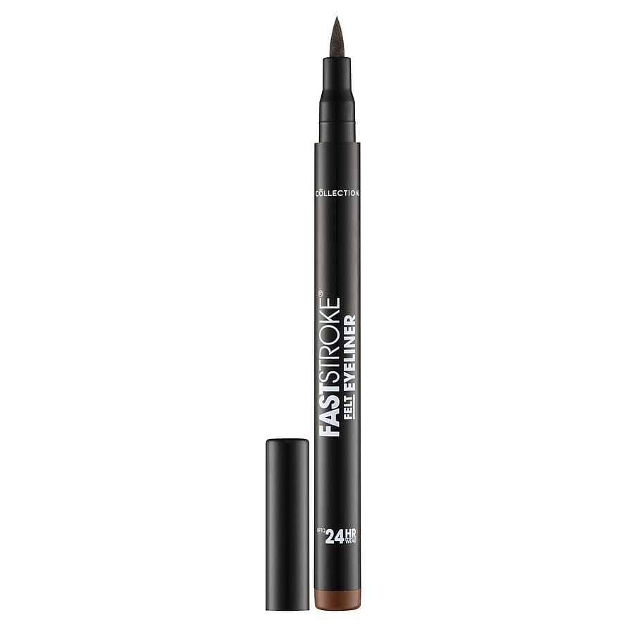 COLLECTION Fast Stroke Felt Eyeliner Brown
