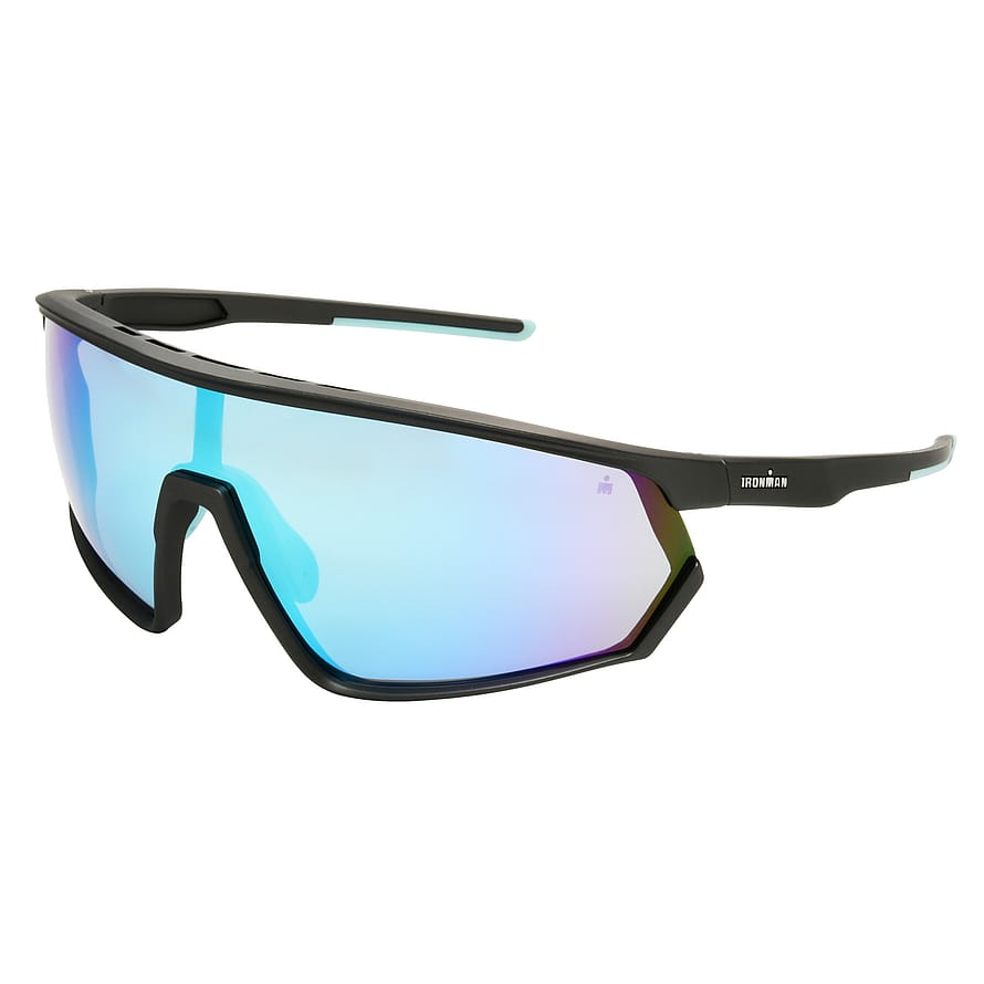 IRONMAN by Foster Grant Sunglasses  Grey Large Shield With Mirror Lens