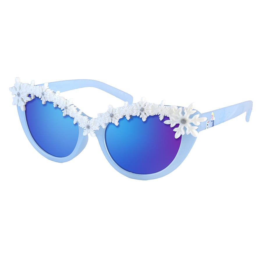 Disney Solbrille Frozen Light Blue With Snow Flakes Age 5-9 years