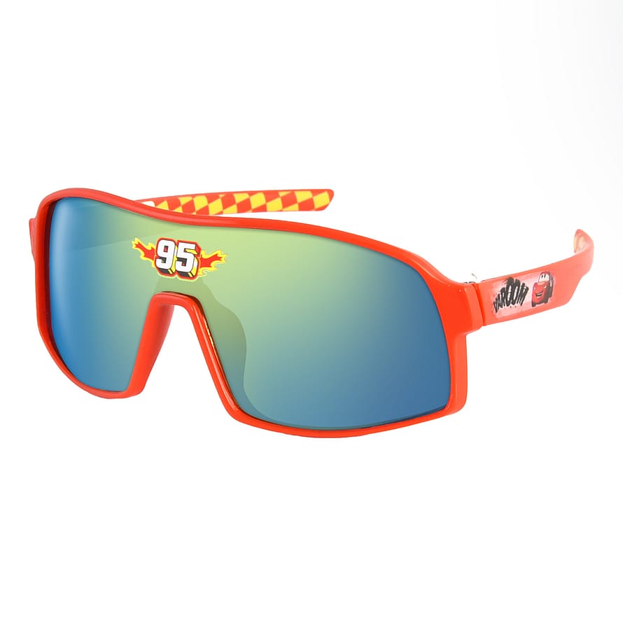 Disney Solbrille Cars Red With Mirror Lens Age 3-5 Years