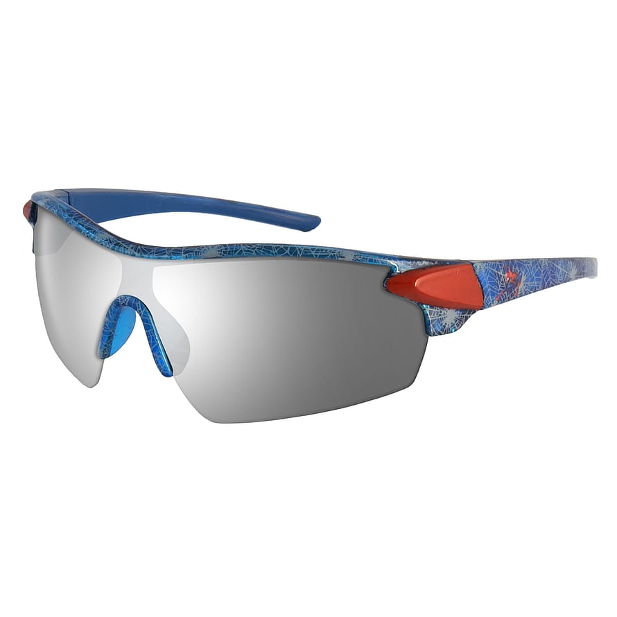 Disney Solbrille Spiderman Blue & Red With Mirror Lens Age 5-9 Years