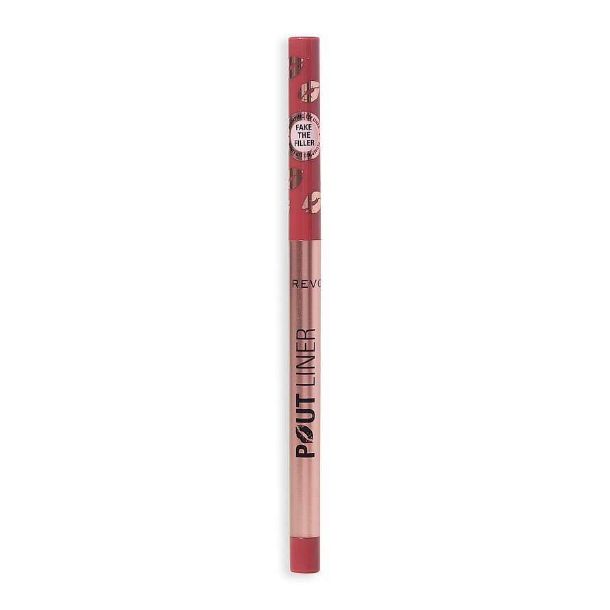 Revolution Pout Liner Plumping Lip Liner Burnt Cherry Red