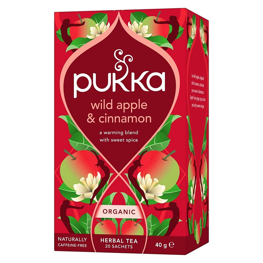 Pukka Wild Apple & Cinnamon te Ø 20 breve