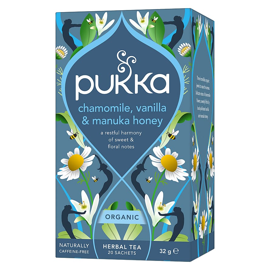 Pukka Chamomile, Vanilla & Manuka honey te Ø 20 breve