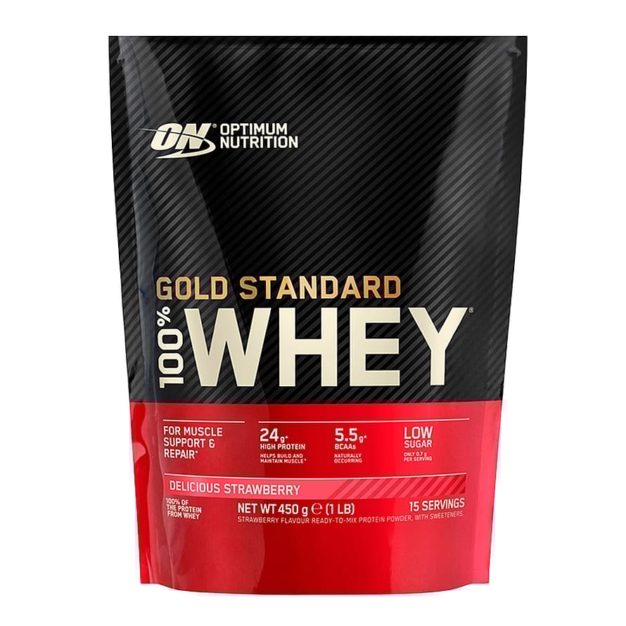 Optimum Nutrition Gold Standard 100% Whey Delicious Strawberry 450 g