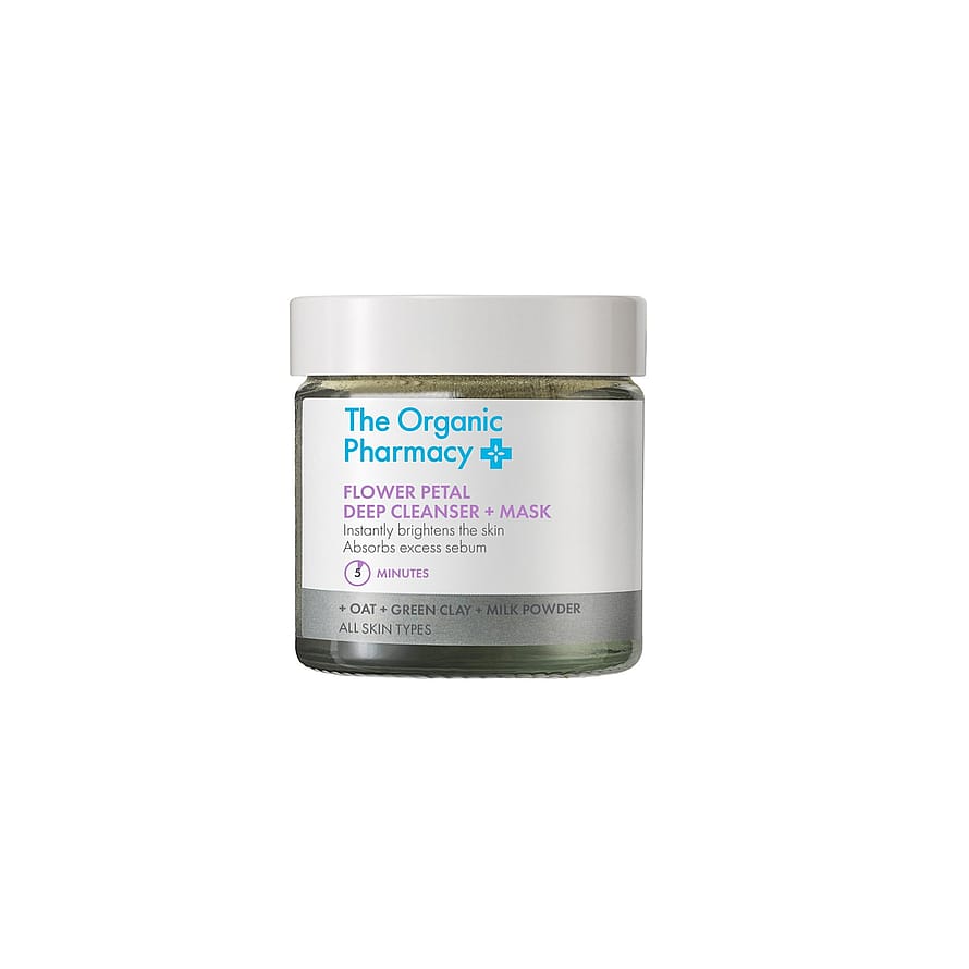 The Organic Pharmacy Flower Petal Deep Cleanser & Mask 40 ml