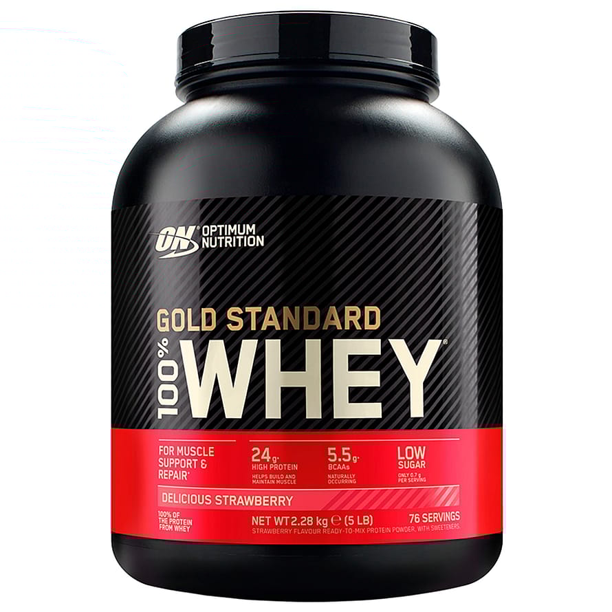 Optimum Nutrition Whey Gold Standard 100% Delicious Strawberry 2280 g