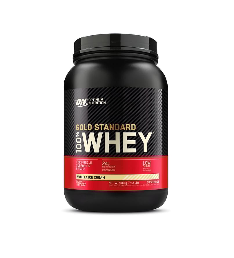 Optimum Nutrition Gold Standard 100% Whey Vanilla Ice Cream 900 g