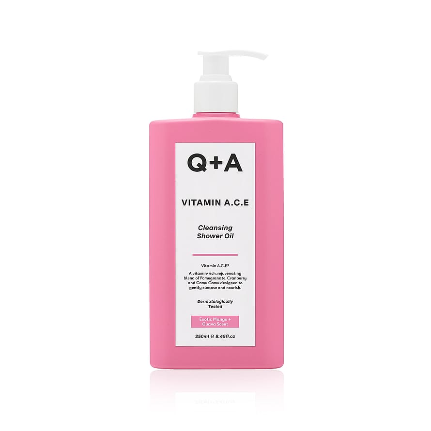Q+A Vitamin A.C.E Shower Oil