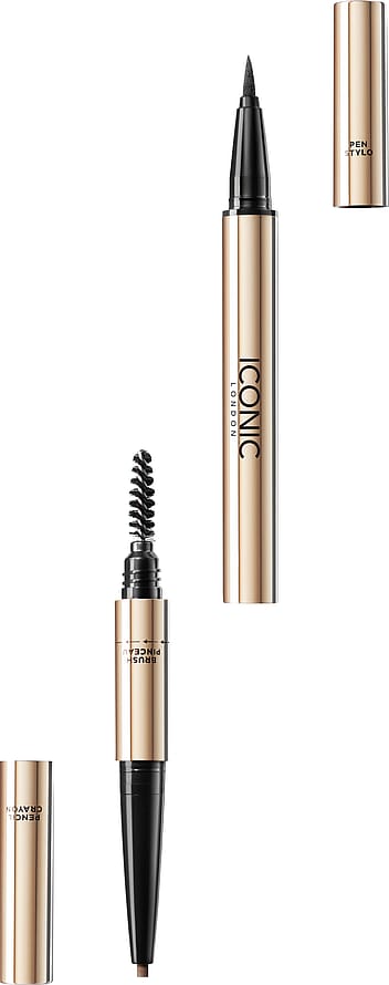 ICONIC LONDON Triple Precision Brow Definer Chestnut