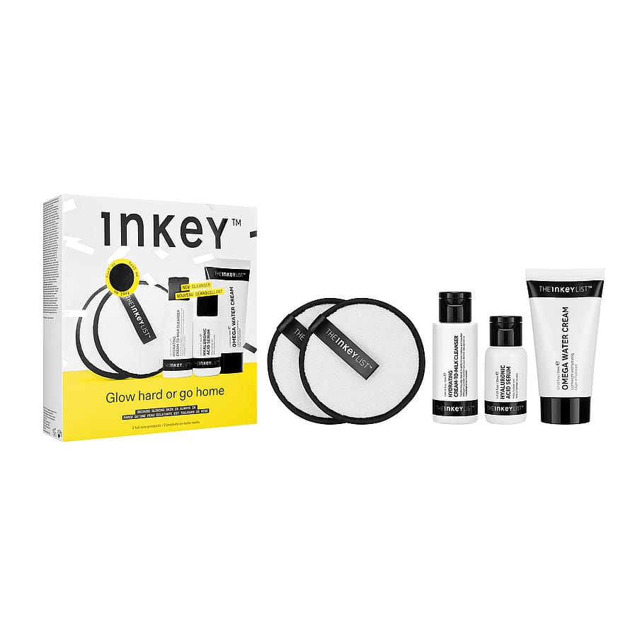 The INKEY List Glow Hard Or Go Home Gift Box