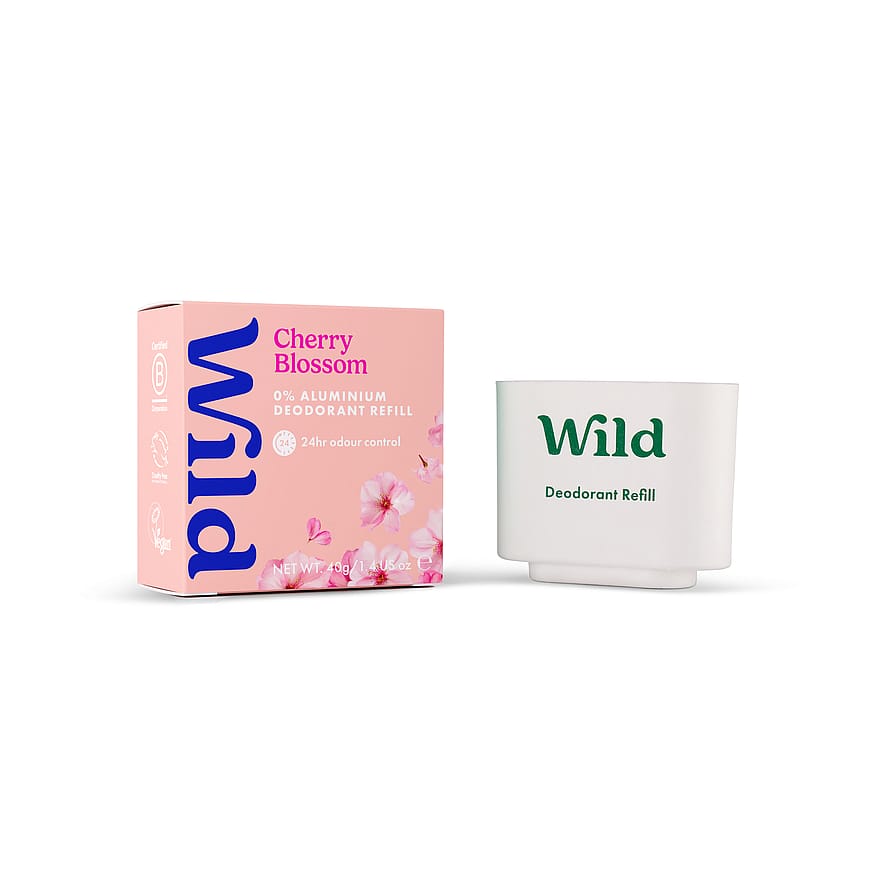Wild Deodorant Refill Cherry Blossom