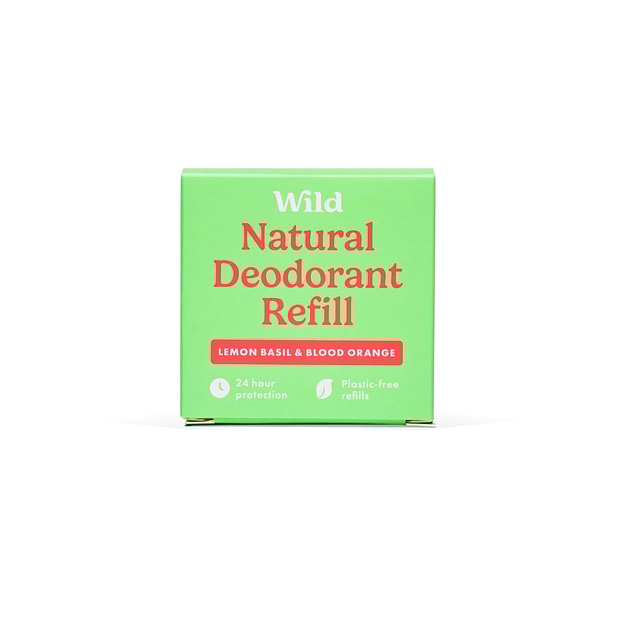 Wild Deodorant Refill Lemon Basil Blood Orange
