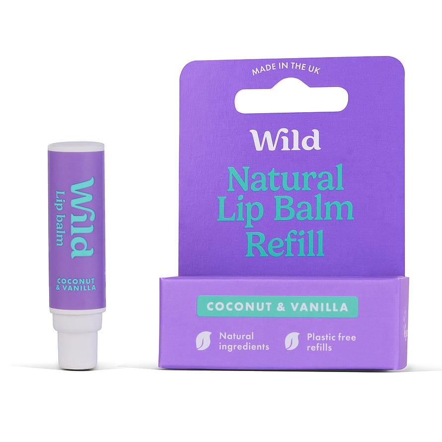 Wild Lip Balm Refill Coconut Vanilla 4,5g