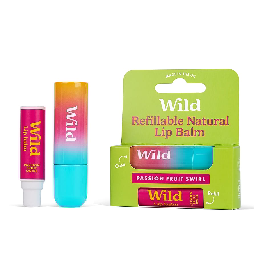 Wild Lip Balm Ombre Case Passionfruit Swirl 4,5g