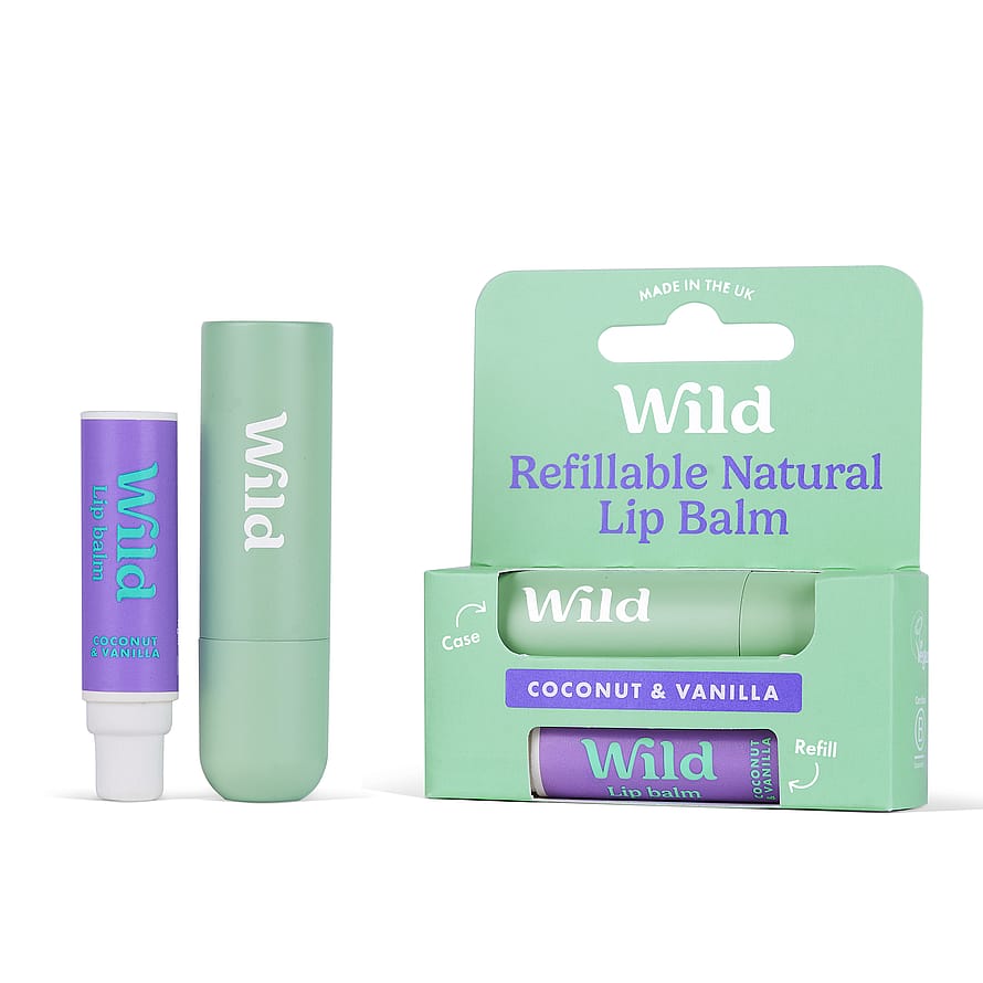 Wild Lip Balm Sage Case Coconut Vanilla 4,5 g