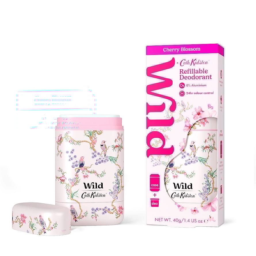 Wild Deo Stick Birds Berries Case Cherry Blossom