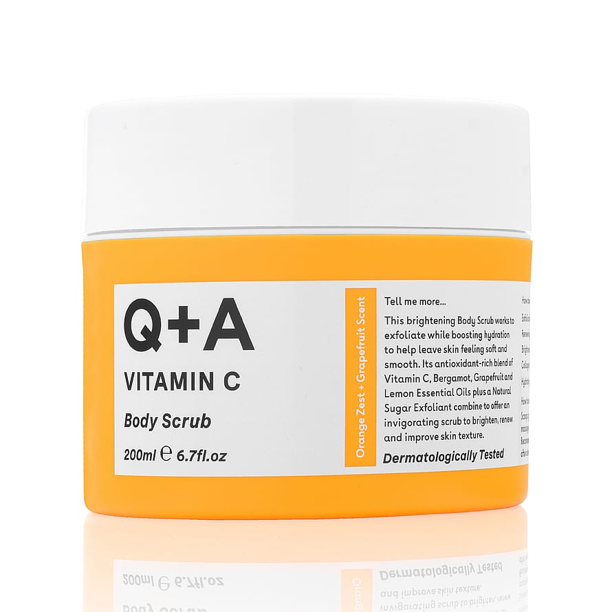 Q+A Vitamin C Body Scrub 200 ml