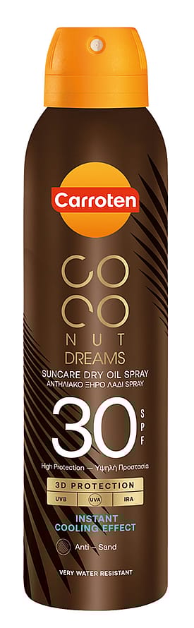 Carroten Coconut Dreams Suncare Dry Oil Spray SPF 30 150 ml