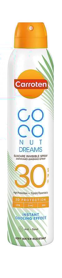 Carroten Coconut Dreams Suncare Dry Mist Spray SPF 30 200 ml