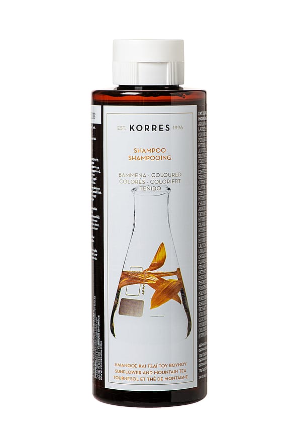 Korres Sunflower + Mountain Tea Shampoo For Dyed Hair 250 ml