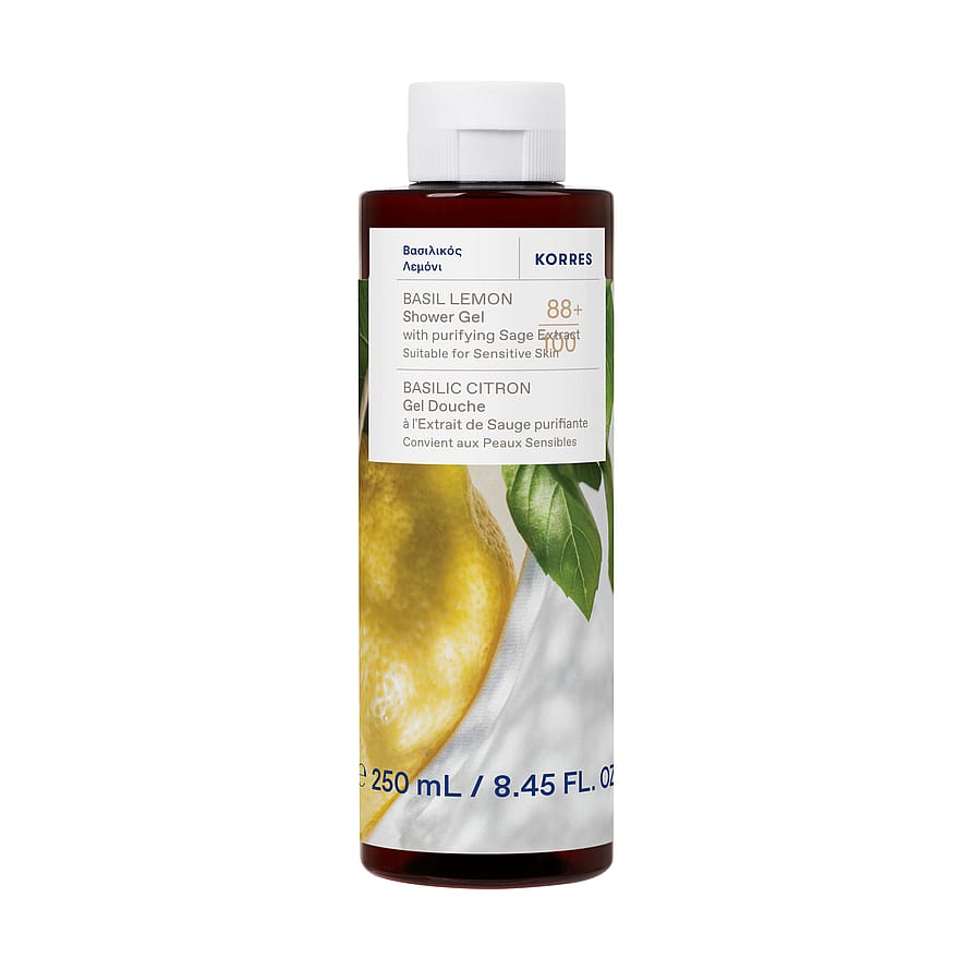 Korres Basil Lemon Shower Gel 250 ml