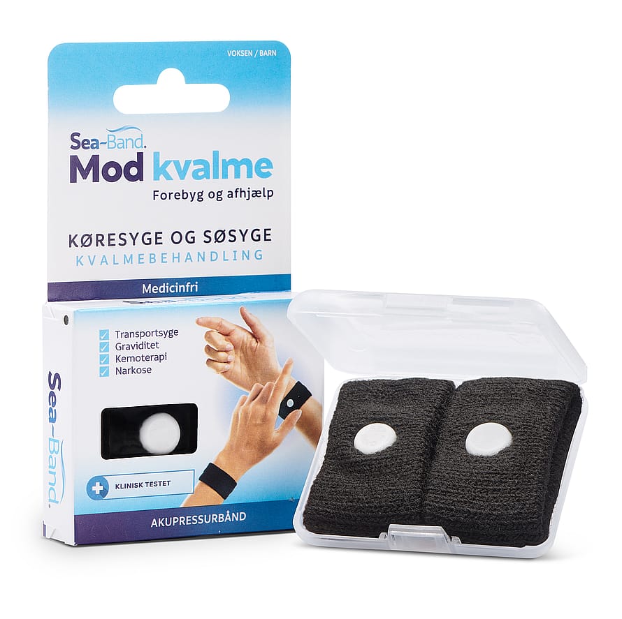 Seaband Akupressurarmbånd 2 stk