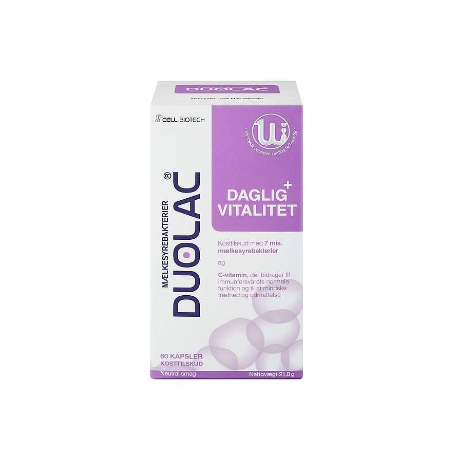 DUOLAC Daglig+ Vitalitet 60 pcs