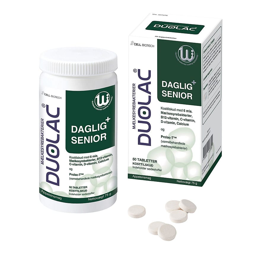 DUOLAC Daglig+ Senior 50 stk