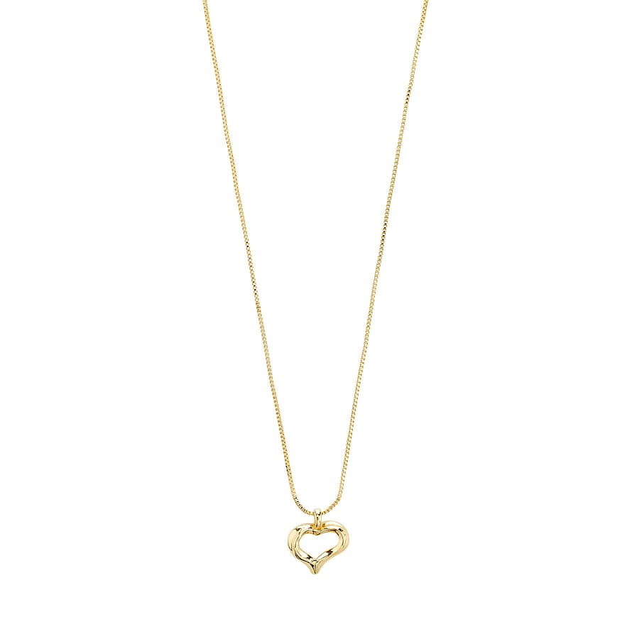 Pilgrim Halskæde Iris Guldbelagt