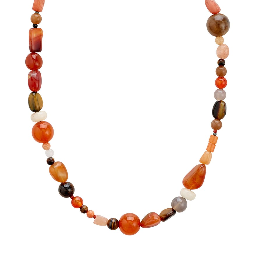 Pilgrim Halskæde Iris  Multi Guldbelag