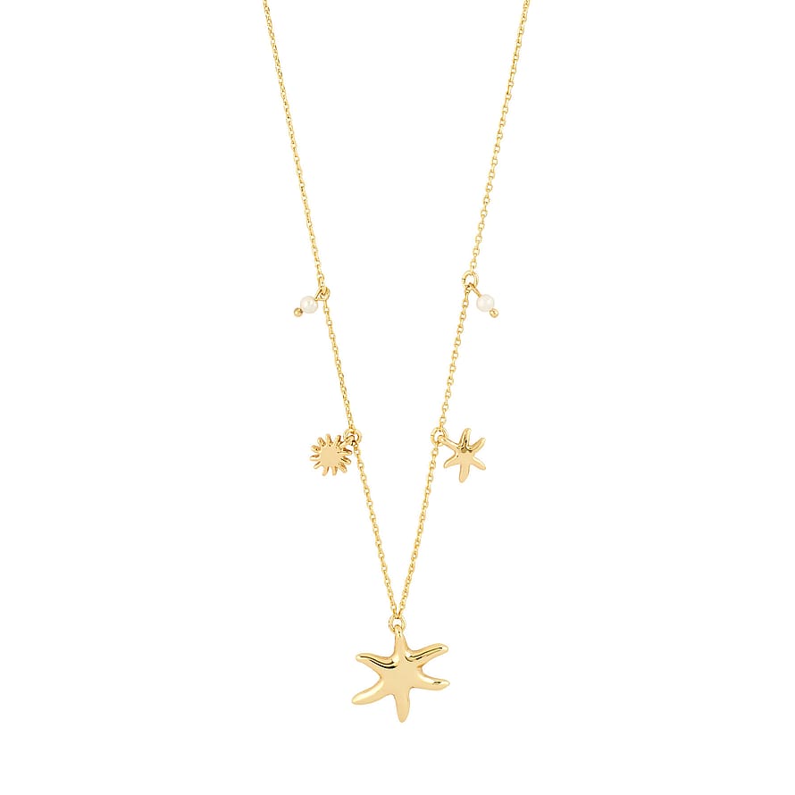 Pilgrim Prism Necklace Gold-Plated