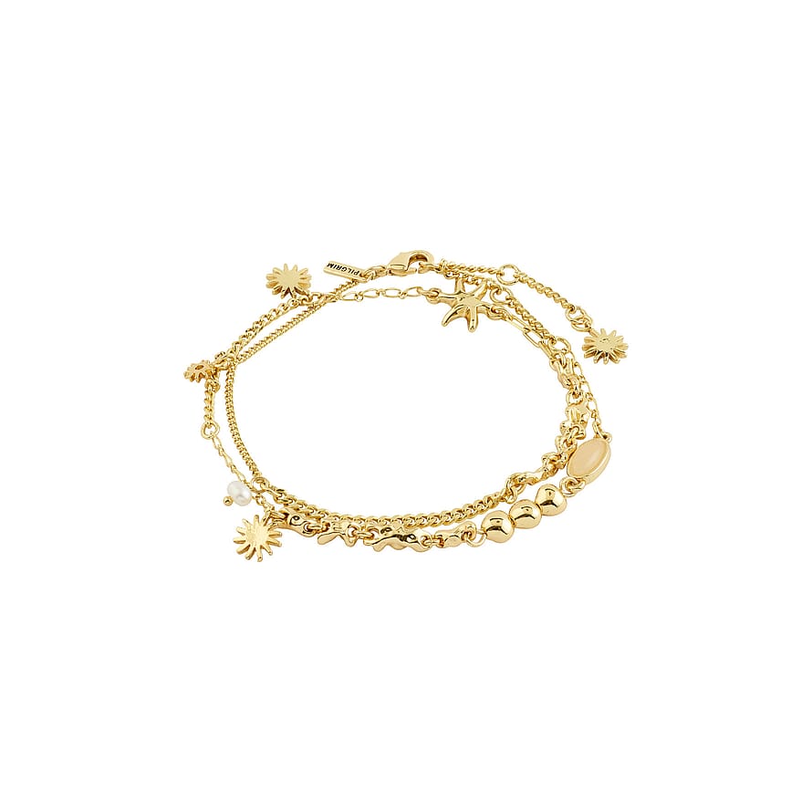 Pilgrim Prism Bracelet Gold-Plated