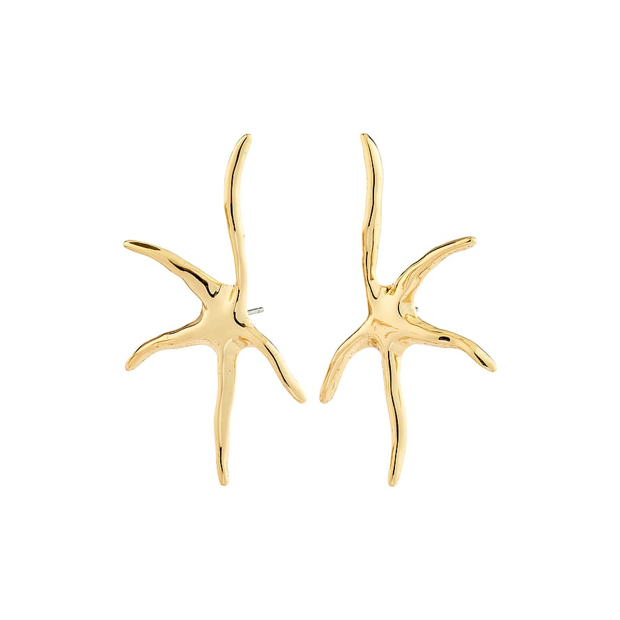 Pilgrim Prism Earrings Gold-Plated