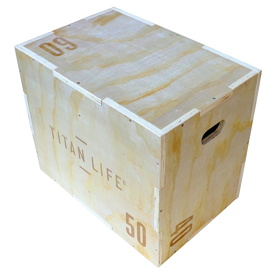 Titan Life træningsudstyr Plyo Box Wood