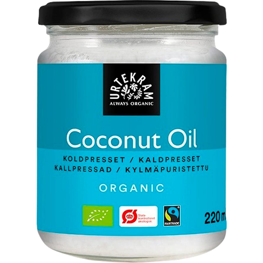 Urtekram Koldpresset kokosolie Ø 220 ml